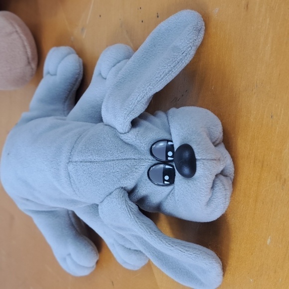 Vintage lot of 2 Tonka Pound Puppies collectible plush stuffed animals - Picture 6 of 9